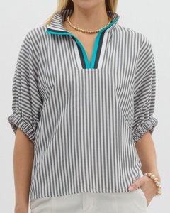 Striped Dolman Top **2 COLORS**