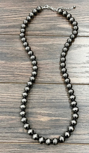 30" 14mm Polished Necklace