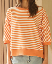 Load image into Gallery viewer, Striped Oversized Top **4 COLORS** - PLUS

