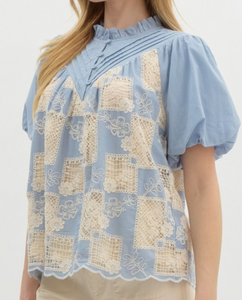 Crochet Top **2 COLORS**