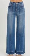 Load image into Gallery viewer, Tummy Control Pintuck Risen Jeans - PLUS
