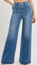 Load image into Gallery viewer, Tummy Control Pintuck Risen Jeans - PLUS
