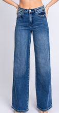 Load image into Gallery viewer, Wide Leg Comfort Stretch Petra Jeans
