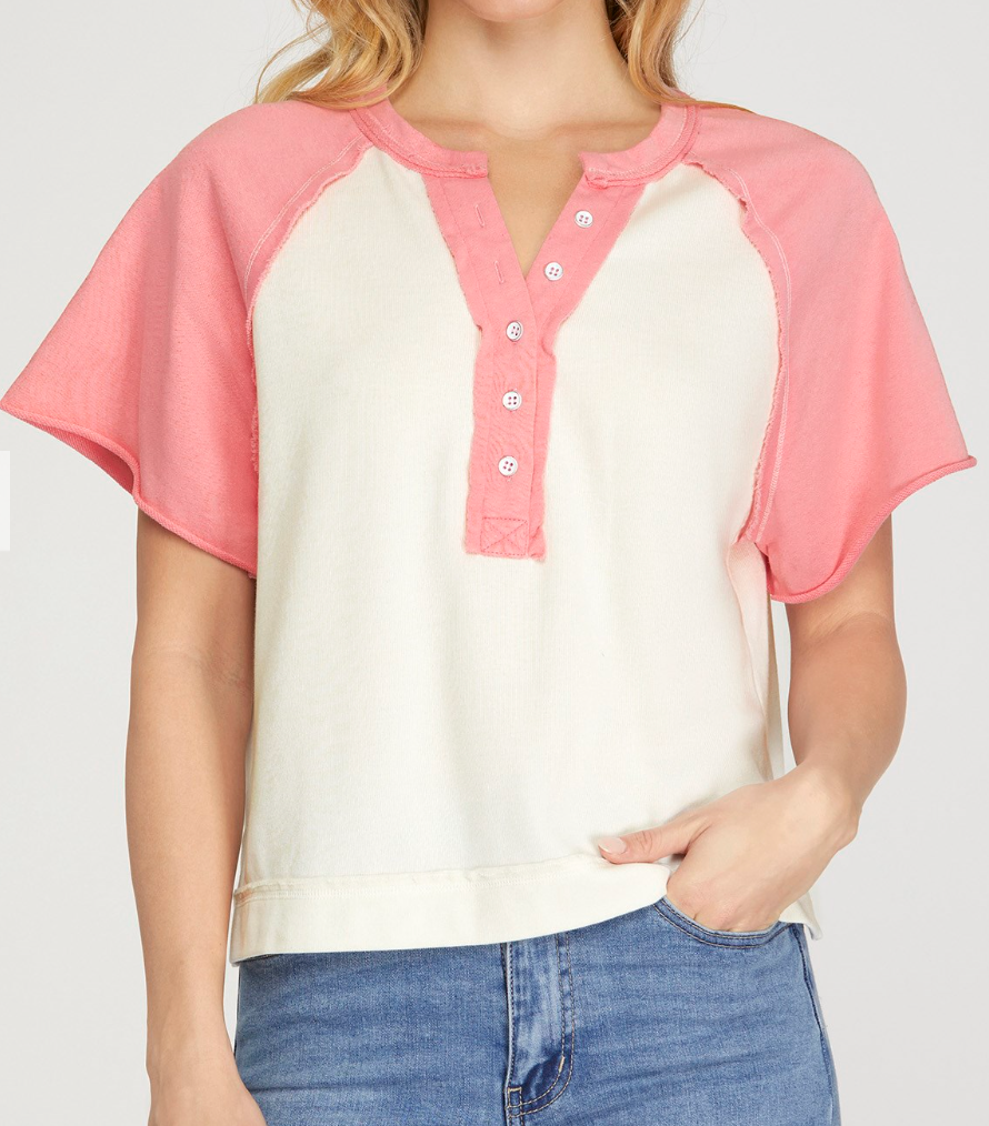 Colorblock Top **3 COLORS**