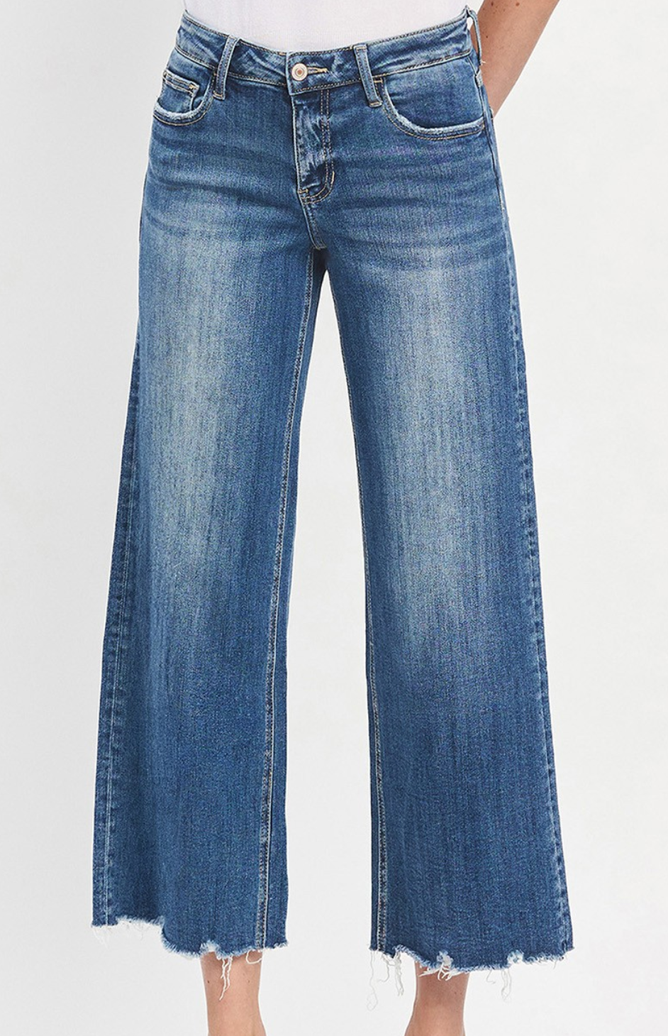 Cropped Wide Leg Lovervet Jeans