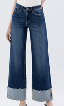 Load image into Gallery viewer, Wide Leg Cuffed Lovervet Jeans - PLUS
