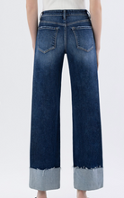 Load image into Gallery viewer, Wide Leg Cuffed Lovervet Jeans - PLUS
