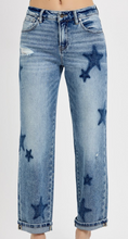 Load image into Gallery viewer, Star Boyfriend Fit Risen Jeans

