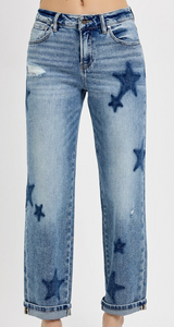 Star Boyfriend Fit Risen Jeans