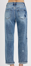 Load image into Gallery viewer, Star Boyfriend Fit Risen Jeans
