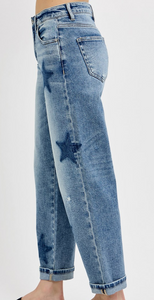 Star Boyfriend Fit Risen Jeans