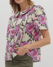 Load image into Gallery viewer, Orchid Floral Top
