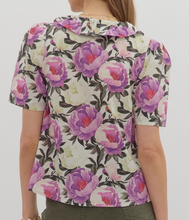 Load image into Gallery viewer, Orchid Floral Top
