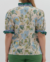 Load image into Gallery viewer, Floral Puff Sleeve Top **2 COLORS** - PLUS
