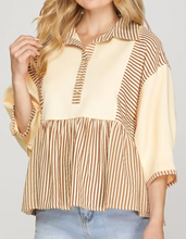 Load image into Gallery viewer, Mix Striped Top **3 COLORS**
