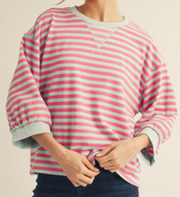 Load image into Gallery viewer, Striped Top **3 COLORS** - PLUS
