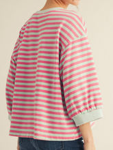 Load image into Gallery viewer, Striped Top **3 COLORS** - PLUS
