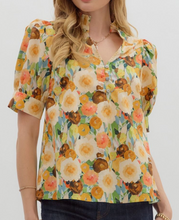 Load image into Gallery viewer, Floral Top **2 COLORS** - PLUS

