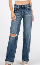 Load image into Gallery viewer, Mid Rise Loose Straight Leg Petra Jeans
