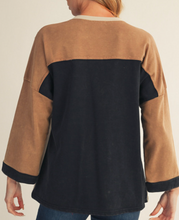 Load image into Gallery viewer, Daisy Colorblock Top **2 COLORS**
