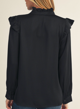 Load image into Gallery viewer, Satin Front Button Top **2 COLORS**
