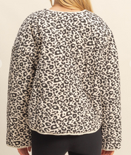 Load image into Gallery viewer, Leopard Quilted Jacket **3 COLORS**
