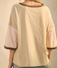 Load image into Gallery viewer, Floral Panel Top **2 COLORS** - PLUS
