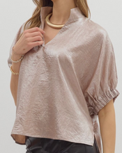 Load image into Gallery viewer, Metallic Dolman Sleeve Top **3 COLORS** - PLUS
