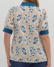 Load image into Gallery viewer, Floral Puff Sleeve Top **2 COLORS**
