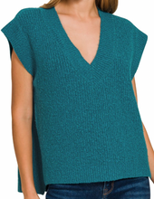 Load image into Gallery viewer, Vneck Sweater Vest **4 COLORS**

