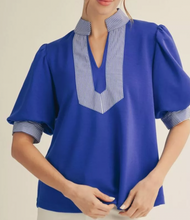 Load image into Gallery viewer, Striped Contrast Top ** 5 COLORS **
