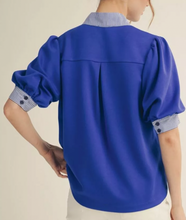 Load image into Gallery viewer, Striped Contrast Top ** 5 COLORS **
