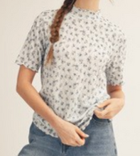 Load image into Gallery viewer, Floral Mesh Top
