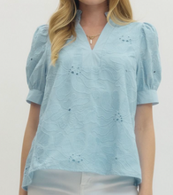 Load image into Gallery viewer, Floral Embroidered Top ** 4 COLORS **
