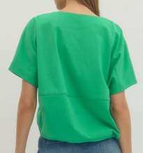 Load image into Gallery viewer, Drawstring Hem Top ** 3 COLORS **
