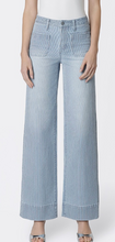 Load image into Gallery viewer, High Rise Stripe Pocket Wide Leg Trouser Hem Vervet Jeans
