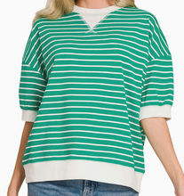 Load image into Gallery viewer, Ribbed Striped Pullover **5 COLORS**
