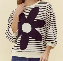 Load image into Gallery viewer, Striped Daisy Top **2 COLORS**
