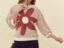Load image into Gallery viewer, Striped Daisy Top **2 COLORS**
