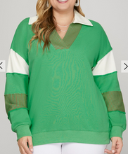Load image into Gallery viewer, Colorblock Top **4 COLORS**
