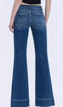 Load image into Gallery viewer, Trouser Hem Flare Vervet Jeans
