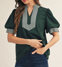 Load image into Gallery viewer, Striped Contrast Top ** 8 COLORS **
